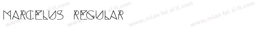 Marcelus Regular字体转换
